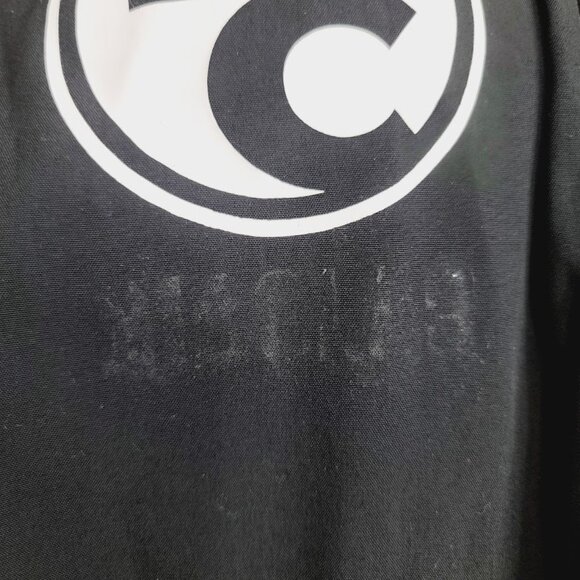 Carhartt Men's Black Hooded Long Sleeve Outdoor Rain Jacket Size Large - Picture 8 of 10